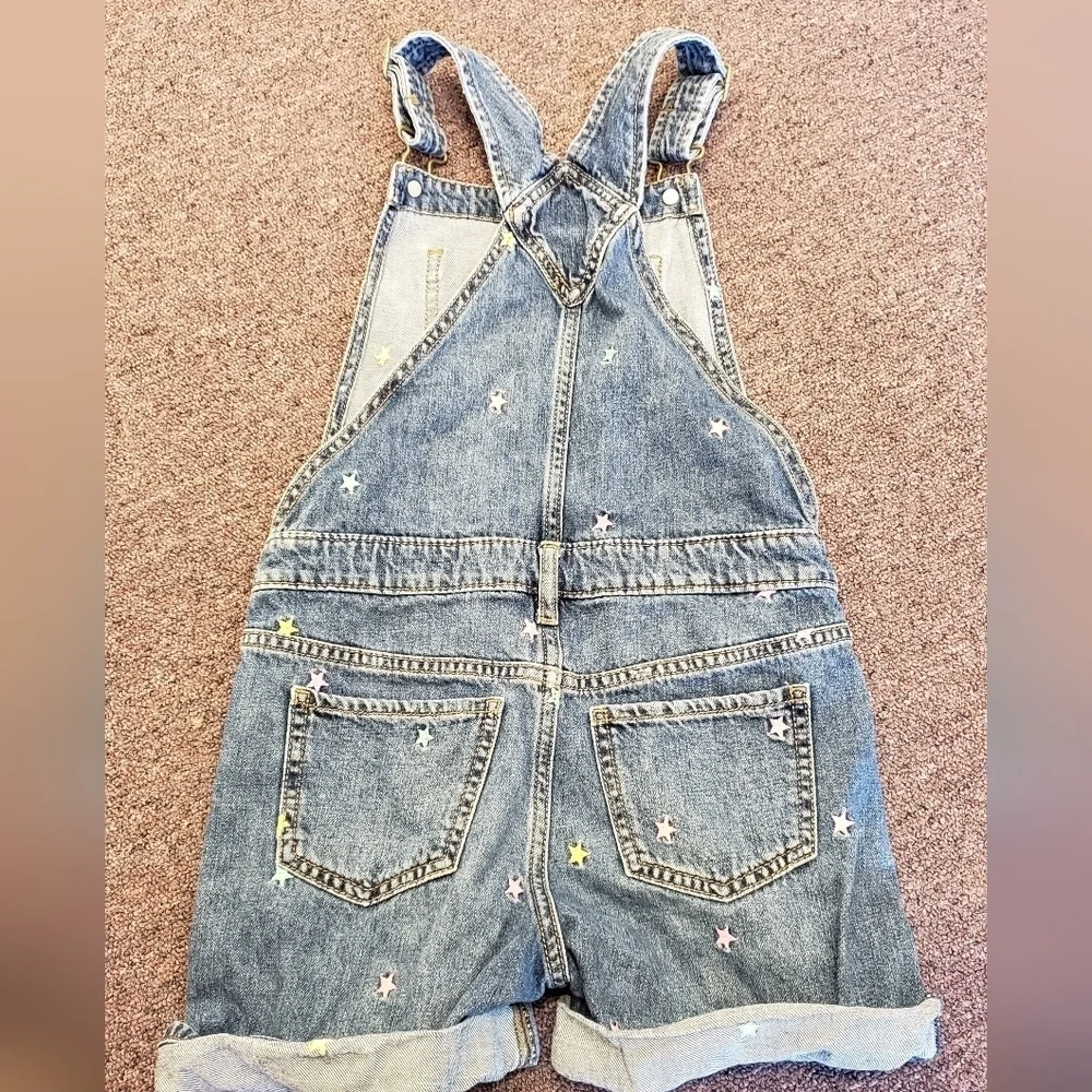GAP Kids Denim Stars Jean Jumper Jumpsuit